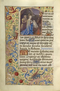 Nativity; Master of the Chronique scandaleuse, French, active about 1493 - 1510, Paris, France; about 1500; Tempera colors, ink