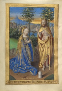 Noli me tangere; Master of the Chronique scandaleuse, French, active about 1493 - 1510, Paris, France; about 1500; Tempera