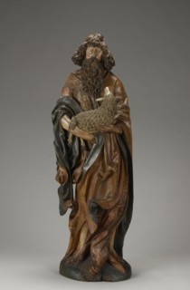 St. John the Baptist; Master of the Harburger Altar, German, active about 1500 - 1515, Germany; about 1515; Partially