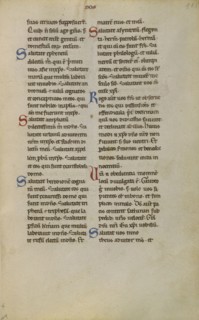 Text Page; Sicily, probably, Italy; late 12th century; Ink on parchment; Leaf: 24.6 x 16.2 cm, 9 11,16 x 6 3,8 in