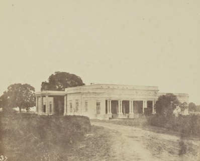 Bénarès, hotel anglais, Spécimen du habitation anglaise au Bengale; Baron Alexis de La Grange, French, 1825 - 1917, France