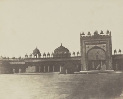 Futtehpour-Sicri, Grande Mosquée; Baron Alexis de La Grange, French, 1825 - 1917, France; negative 1849 - 1851; print 1851