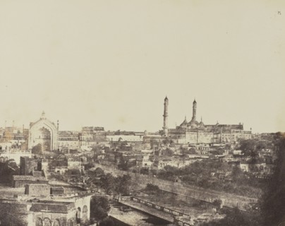 Leucknao, Vue générale; Baron Alexis de La Grange, French, 1825 - 1917, France; negative 1849 - 1851; print 1851; Albumen