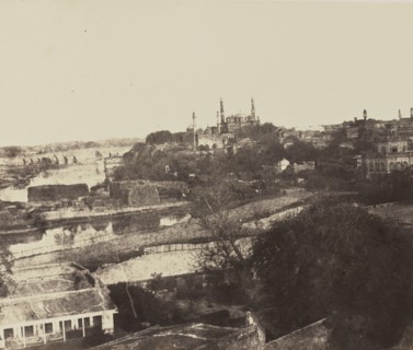 Leucknao, Vue générale; Baron Alexis de La Grange, French, 1825 - 1917, France; negative 1849 - 1851; print 1851; Albumen
