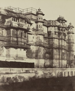 Odeypour. Palais du Ranah, ou souverain; Baron Alexis de La Grange, French, 1825 - 1917, France; negative 1849 - 1851; print