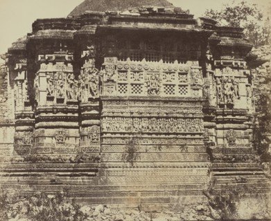 Tchittour, Temple hindou ancien; Baron Alexis de La Grange, French, 1825 - 1917, France; negative 1849 - 1851; print 1851