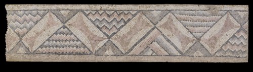 Panel from a Mosaic Floor from Antioch, top left border