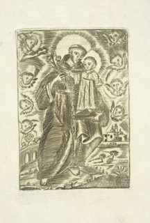 St. Anthony Abbot, Collection of Mexican religious engravings
