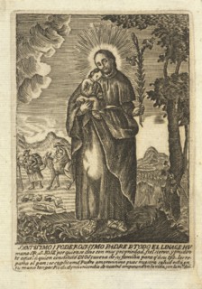 St. Joseph, Collection of Mexican religious engravings, Santisimo i poderosisimo Padre d' Todo el linage Himano