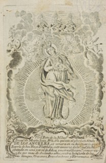 Nuestra Señora de los Angeles, Collection of Mexican religious engravings