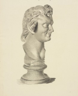 Head of a laughing faun, Society of Dilettanti drawings, prints, and letters, 1806-1880, Pencil on paper, between 1809 and 1935