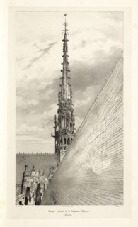 Picardie, Clocher central de la Cathédrale d'Amiens, Picardie Voyages pittoresques et romantiques dans l'ancienne France