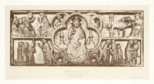 Musée de Dijon-Bourgogne, Devant d'autel du XIIIe siècle provenant de la Sainte Chapelle de Dijon, Musée de Dijon-Bourgogne