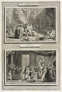 Generosity of Matathias, The martyrdom of the seven Maccabean brothers and their mother under Antiochus IV Epiphanes, Generosity