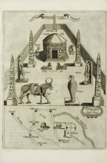 Egtypon Isaei. Ichonographia Septi Isiaci, Ad Alexandrum VII. Pont. Max. Obelisci Aegyptiaci: nuper inter Isaei Romani rudera