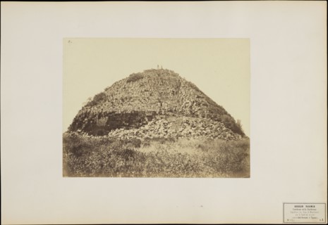 View of Kbor er Roumia, Views of Algeria, Moulin, Félix Jacques, b. 1802, Albumen, ca. 1856-1857, Kbor er Roumia, the royal