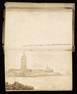 Glama-Stroberle, Joaõ, 1708-1792, pencil, ink, chalk, wash, 1741, Sketchbook II of III dated 14 February 1741