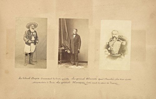 1865, Mexique, 1865, Mexique, 1865, Falconnet, Louis, 1864-ca. 1867, This album was assembled by Louis Falconnet, an officer