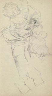 Sketchbook of Adolph Menzel, Menzel, Adolph, 1815-1905, pencil on paper, 1863, German painter