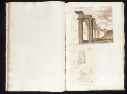 Recueil de morceaux d'architecture et de divers fragmens de monumens antiques fait en Italie par Marie Joseph Peyre architecte