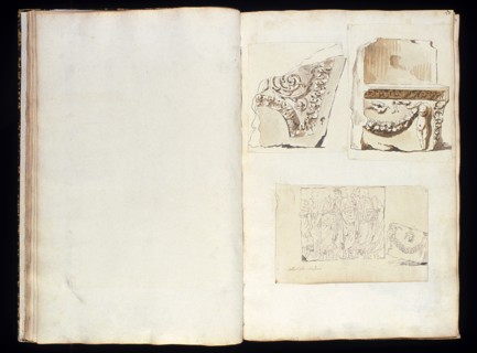 Recueil de morceaux d'architecture et de divers fragmens de monumens antiques fait en Italie par Marie Joseph Peyre architecte