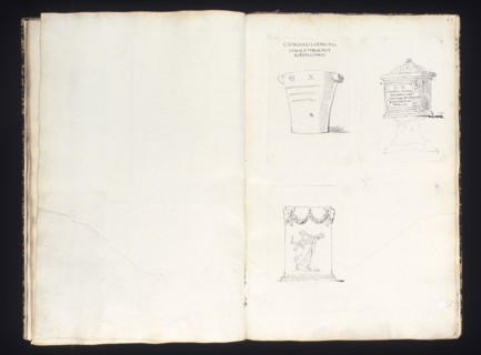 Recueil de morceaux d'architecture et de divers fragmens de monumens antiques fait en Italie par Marie Joseph Peyre architecte