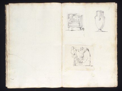 Recueil de morceaux d'architecture et de divers fragmens de monumens antiques fait en Italie par Marie Joseph Peyre architecte