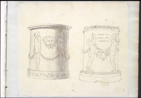 Recueil de morceaux d'architecture et de divers fragmens de monumens antiques fait en Italie par Marie Joseph Peyre architecte