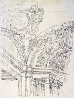 Recueil de morceaux d'architecture et de divers fragmens de monumens antiques fait en Italie par Marie Joseph Peyre architecte