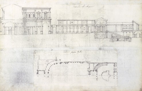 Recueil de morceaux d'architecture et de divers fragmens de monumens antiques fait en Italie par Marie Joseph Peyre architecte