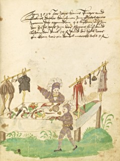 Schembart Buch, Schembard Büch, Anonymous, 16th century, Leaves 2r-4r: historical account of the civic festival of the Nuremberg