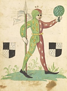 Schembart Buch, Schembard Büch, Anonymous, 16th century, Leaves 2r-4r: historical account of the civic festival of the Nuremberg