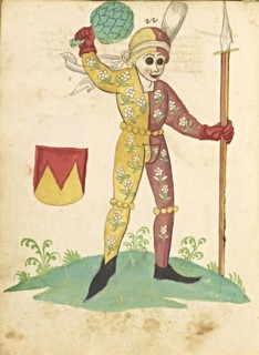 Schembart Buch, Schembard Büch, Anonymous, 16th century, Leaves 2r-4r: historical account of the civic festival of the Nuremberg