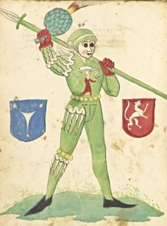 Schembart Buch, Schembard Büch, Anonymous, 16th century, Leaves 2r-4r: historical account of the civic festival of the Nuremberg