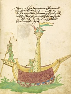 Schembart Buch, Schembard Büch, Anonymous, 16th century, Leaves 2r-4r: historical account of the civic festival of the Nuremberg