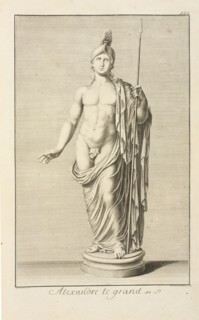 Alexandre le grand, Recueil des marbres antiques qui se trouvent dans la galerie du roy de Pologne, Lindemann, Christian Philipp