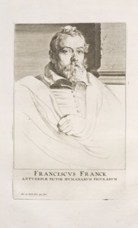 Franciscus Franck Antverpiae pictor humanarum figurarum, Iconographie ou vies des hommes illustres du XVII. siecle écrites