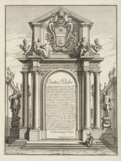 Dedication, Stvdio d'architettvra civile sopra gli ornamenti di porte e finestre tratti da alcune fabbriche insigni di Roma
