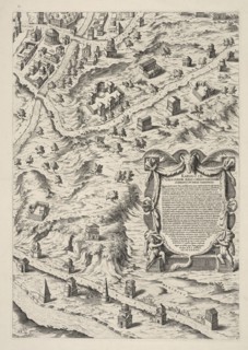 Urbis Romae Sciographia ex Antiquus Monumentis Accuratiss. Delineata. Collection of maps of Rome, Du Pérac, Etienne, d. 1604