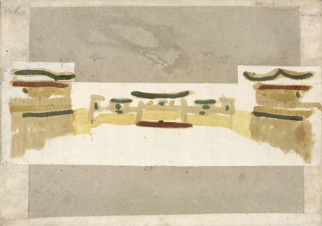 View of the Imperial Chinese Palace in Beijing, European vues d'optique, Blankaert, P. van, Probst, Georg Balthasar, 1732-1801