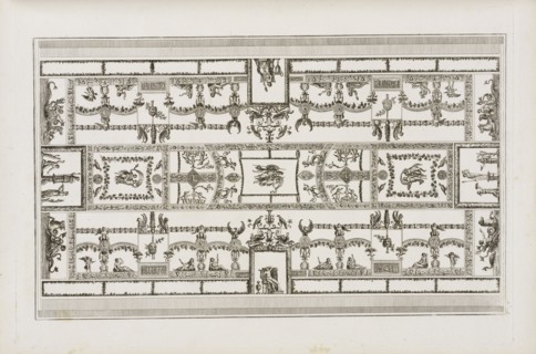 Plate 24, Collection des tableaux et arabesques antiques, trouvés à Rome dans les ruines des thermes de Titus
