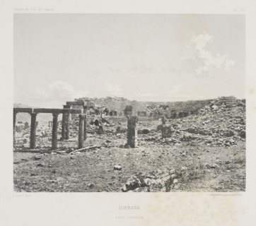 Djerash: Petit Theatre/Voyage du Duc de Luynes, Voyage d'exploration à la mer Morte, à Petra, et sur la rive gauche du Jourdain
