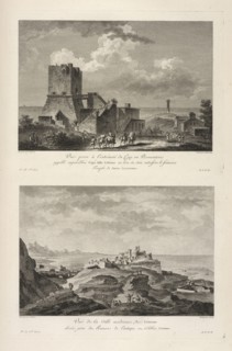 Vuë du Cap Colonna, Vuë de la Ville moderne de Cotrone, Vuë du Cap Colonna, Voyage pittoresque, ou, Description des royaumes