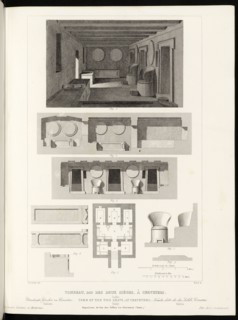Tombeau, dit des Deux Sièges, à Cerveteri, Italie, Monuments anciens et modernes: collection formant une histoire