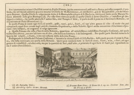 Page 20, Volume 2, Delle magnificenze di Roma antica e moderna, Vasi, Giuseppe, 1710-1782, Engraving, 1747-1761