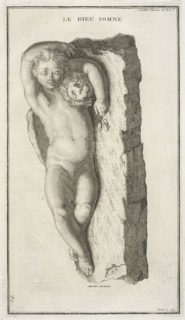 Le dieu somne, Supplément au livre de l'antiquitée expliquée et représentée en figures, Montfaucon, Bernard de, 1655-1741