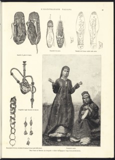 Nell' Oasi di Siuwah, Photomechanical process, 1889, Nell' Oasi di Siuwah, da fotografie e schizzi dell'ingegnere Luigi Robecchi