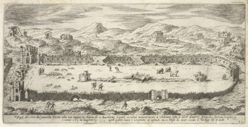 I vestigi dell' antichità di Roma, Du Pérac, Etienne, d. 1604, Engraving, 1575, plate 40