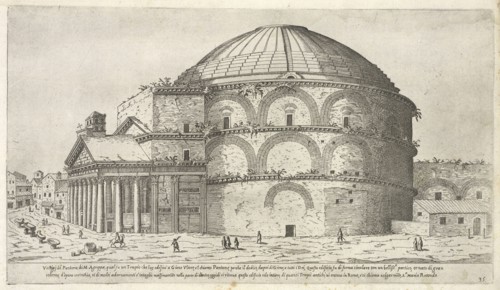 I vestigi dell' antichità di Roma, Du Pérac, Etienne, d. 1604, Engraving, 1575, plate 35