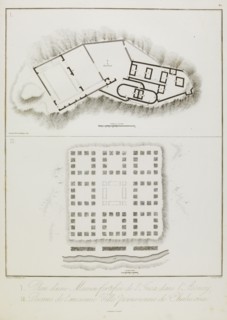 I. Plan d'une Maison fortifiée de l'Inca dans l'Assuay II. Ruines de l'ancienne Ville péruvienne de Chulucanas, Vues